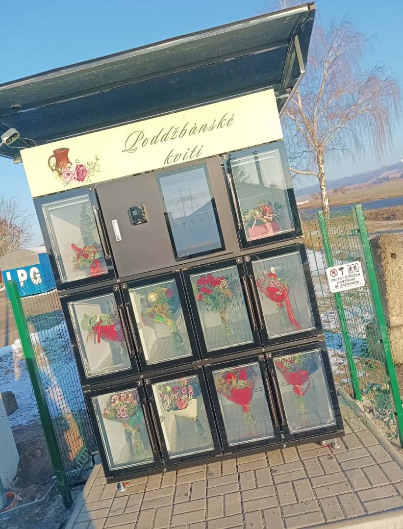 Automat na květiny